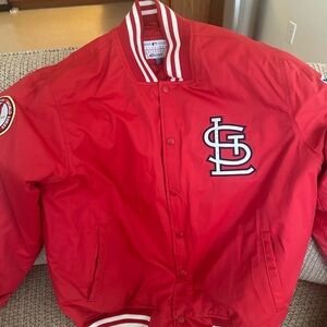 St. Louis Cardinals Red Bomber Jacket